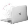 MOSISO Compatible with MacBook Pro 15 inch Case 2019 2018 2017 2016 Release A1990 A1707 with Touch Bar, Plastic Hard Shell Case & Keyboard Cover & Screen Protector & Storage Bag, Crystal Clear
