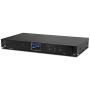 Ocean Digital WiFi Internet Component Radio Tuner (430 mm) WR10 FM/ Ethernet Bluetooth Receiver 2.4'' Color Display with Digital Output to Connect Hi-Fi System -Black