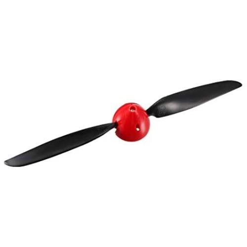 uxcell RC Folding Propellers 11x6 Inch Spinner Size D44xH43mm 3mm Motor Shaft Dia. 2-Vane for Airplane Helicopter Toy Nylon