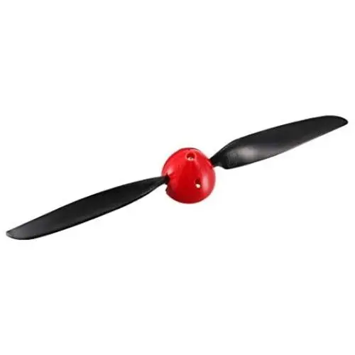 uxcell RC Folding Propellers 11x6 Inch Spinner Size D44xH43mm 3mm Motor Shaft Dia. 2-Vane for Airplane Helicopter Toy Nylon