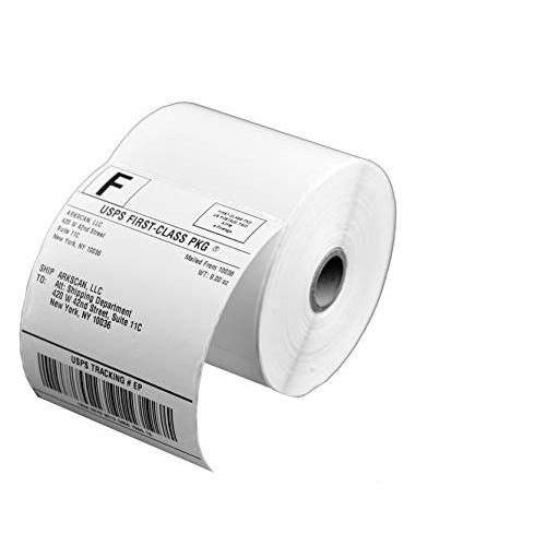 Arkscan SL450 4x6'' Shipping Label in 1 Roll (450 Pages per roll) for Arkscan 2054A, Zebra LP2844 Zp-450 Zp-500 Zp-505 & Zebra Compatible Printers, Direct Thermal, White