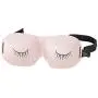 Bucky Ultralight Comfortable Contoured Travel and Sleep Eye Mask, Strawberry Eyelash, One Size