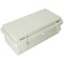 LMioEtool ABS Plastic Dustproof Waterproof IP65 Junction Box Hinged Shell Universal Electrical Project Enclosure Gray 7.9 x 3.9 x 2.8 inch (200 x 100 x 70mm)