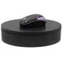 ComXim 360 Degree Black Photography Turntable for Product Shooting, 44LB Capacity, 7.87in Diameter, Knob Control Speed, Jewelry,Watch,Shampoo,Shoes,Bag Shooting and dispaly