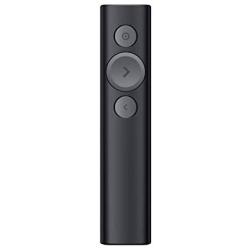 Logitech Spotlight Presentation Remote - Advanced Digital Highlighting with Bluetooth, Universal Presenter Clicker, 30M Range and Quick Charging – Black