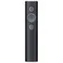 Logitech Spotlight Presentation Remote - Advanced Digital Highlighting with Bluetooth, Universal Presenter Clicker, 30M Range and Quick Charging – Black