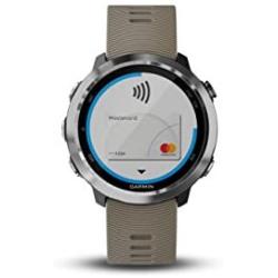 Garmin Forerunner 645, GPS Running Watch with Garmin Pay Contactless Payments and Wrist-based Heart Rate, Sandstone