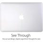 UESWILL 2 in 1 Smooth Matte Hard Case with Keyboard Cover Compatible with MacBook Pro 13 inch with Retina Display (No CD ROM) (Model A1502/A1425, Early 2015/2014/2013/Late 2012), Clear