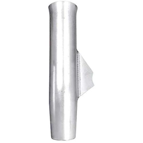 Tigress Weld On Aluminum Flared Rod Holder w/Blade Mill Finished 10'' [66244]