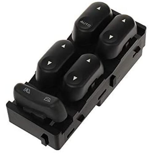 BRTEC Driver Side Master Power Window Switch 2002 2003 2004 for Ford F250 F350 F450; 2002 2003 for Ford Explorer; 2002 2003 2004 2005 for Ford Excursion & for Mercury Mountaineer Power Window Switch