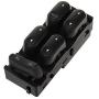 BRTEC Driver Side Master Power Window Switch 2002 2003 2004 for Ford F250 F350 F450; 2002 2003 for Ford Explorer; 2002 2003 2004 2005 for Ford Excursion & for Mercury Mountaineer Power Window Switch