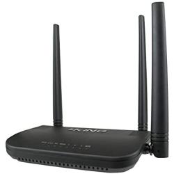 KING KF1001 Falcon Automatic Directional WiFi Antenna with WiFiMax Router and Range Extender - Black