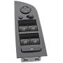 A-Premium Power Window Switch Replacement for BMW E90 E91 E92 E93 325i 2005-2011 335i 2007-2012 Front Left(with Power Folding Mirrors)