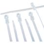 7 inch White Nylon Zip Ties - Strong Zip Tie, Wire Ties - Indoor and Outdoor Rated - Screw Mounting Hole, Zip Ties (Wire Ties, Cable Ties), 100 Pack - White - 7'' 7 inch White Nylon Zip Ties - Strong Zip Tie, Wire Ties - Indoor and Outdoor Rated - Screw Mounting Hole, Zip Ties (Wire Ties, Cable Ties), 100 Pack - White - 7''