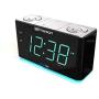 Emerson SmartSet Alarm Clock Radio with Bluetooth Speaker, Charging Station/Phone Chargers with USB port for iPhone/iPad/iPod/Android and Tablets, ER100301