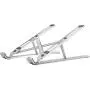 Licheers Portable Laptop Stand, Ultra-Thin Light Weight Desktop Notebook Holder Riser, Aluminum Adjustable Eye-Level Ergonomic Height Compatible with All Laptops