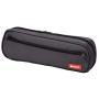 LIHIT LAB Pen Case, 9.4 x 1.8 x 3 inches, Black (A7552-24)