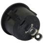 RuiLing 4PCS Snap Round Rocker Power Switch 6A 250V AC 2 Pin SPST Snap-in ON/Off Power Switch Button (2X Red + 2X Black)
