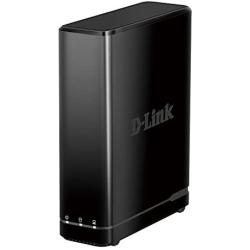D-Link Network Video Recorder with HDMI Output, 1 Bay SATA HDD Interface Supports up to 9 Network Cameras, Standalone Storage Device (DNR-312L), Black