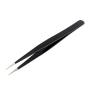 G.S 10pcs Stainless Steel Tweezer Set,Anti-Static ESD Tweezers with Non Magnetic Tips for Electronics Repair, Soldering, Crafting and Jewelry Best Quality