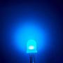 Chanzon 50 pcs 10mm RGB Multicolor Diffused LED Diode Lights Common Cathode(Frosted Round 3 Color) 4 pin Bright Lighting Bulb Lamps Electronics Components Indicator Light Emitting Diodes