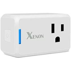 Smart Plug Mini,Xenon Remote Control your Devices from anywhere,Compatible with Alexa , no hub required, Occupies Only One Socket (PW702U)