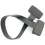 ARTECKIN Full 16pin OBD II OBD2 Male to Female Extension Cable Flat Ribbon Cable with Angled connectors 30cm/1ft 16pin
