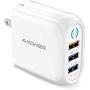 iPhone Charger, 1Pack Amoner USB Wall Charger 36W 3-Port USB Foldable Plug Wall Charger Block Compatible with iPhone 12/12mini/12Pro/12ProMax/11/11Pro/SE/XR/XS/X/8, iPad Pro, Galaxy S20/S10/Note 20