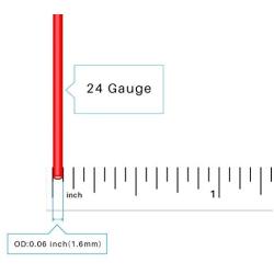 BNTECHGO 24 Gauge Silicone Wire Kit 10 Color Each 10 ft Flexible 24 AWG Stranded Tinned Copper Wire