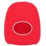 SEGADEN Silicone Cover Protector Case Holder Skin Jacket Compatible with TOYOTA 4 Button Remote Key Fob CV2407 Red