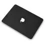 LuvCase Laptop Case for MacBook Pro 13'' (2021/20/19/18/17/16 Release) with/Without Touch Bar A2338 M1/A2251/A2289/A2159/A1989/A1706/A1708 Leather Hard Shell Cover (Black Saffiano Leather)