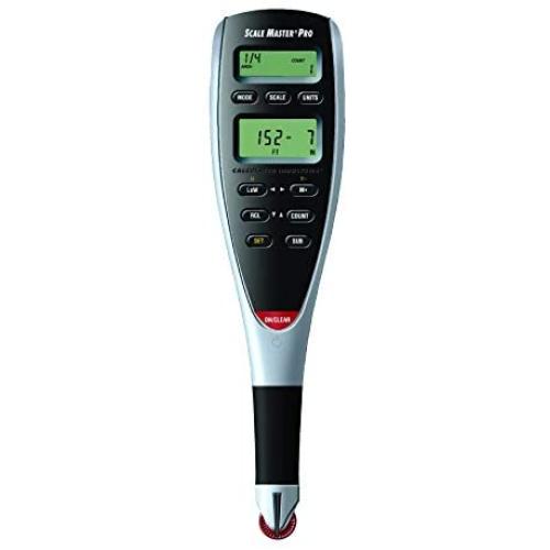 Calculated Industries 6025 Scale Master Pro Digital Plan Measure Take-off Tool | 72 Built-in US Imperial, Metric Scales | 6 Custom Scales for Out-of-Scale Plans | Dedicated Keys for Linear Measuring