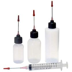 Plastic Squeeze Bottles 1oz, 2oz, 4oz, and 10ML All 1.5'' Stainless Applicators Gun Rifle Shotgun Pistol Cleaning and Smithing Kit