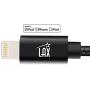 LAX iPhone Charger Lightning Cable - MFi Certified Durable Braided Apple Lightning USB Cord for iPhone 11/11 Pro Max/XS Max/X/iPad, iPod & More