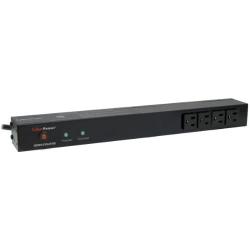 CyberPower RKBS15S4F8R 15A 12-Outlet 1U RM Rackbar Surge Suppressor