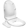 Coway Bidetmega 150 Smart Electronic Bidet Seat with Innovative i-WAVE Technology (For Elongated Toilet Bowl), White, Model Number: Bidetmega 150E