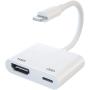 [Apple MFi Certified] Lightning to HDMI Adapter,1080P Digital AV Adapter Sync Screen Connector with Charging Port for iPhone 11/11 Pro/XS/XR/X/8 7,iPad on HD TV/Monitor/Projector(Home Essentials)
