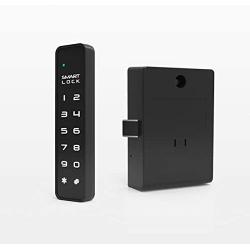 Smart Touch Cabinet Locks,Keyless Drawer Lock,Furniture Wardrobe Keypad Lock,Electronic Lock for Home/Office/Gym/Rental Hosts/Locker (Vertical)