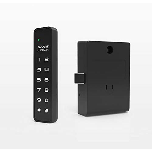 Smart Touch Cabinet Locks,Keyless Drawer Lock,Furniture Wardrobe Keypad Lock,Electronic Lock for Home/Office/Gym/Rental Hosts/Locker (Vertical)