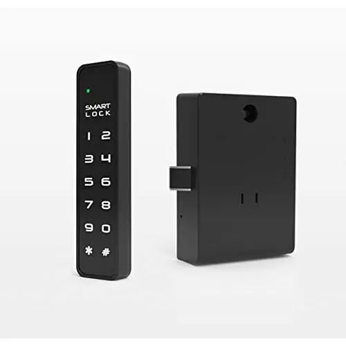 Smart Touch Cabinet Locks,Keyless Drawer Lock,Furniture Wardrobe Keypad Lock,Electronic Lock for Home/Office/Gym/Rental Hosts/Locker (Vertical)