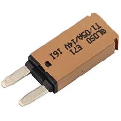 GLOSO E71 2.8 mm Automatic Circuit Breaker Mini ATM 5Amp Circuit Breakers Auto Reset (T1) - 1 Pack (5A)