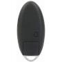 ANGLEWIDE Car Key Fob Keyless Entry Remote Flip Replacement for 07-08 Nissan Maxima Accessories 1pad 4 Buttons Black
