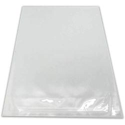 The Display Guys, 100 Pcs 8 7/16'' x 12 1/4'' Clear Self Adhesive Plastic Bags for 8x12 inches Picture Photo Framing Mats