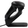 TEEMI TMSL-57CR 1D 2D Bluetooth Barcode Scanner with Intelligent USB Cradle Charge Station Wall Mounted, Omni-Directional Hands-Free Screen Scanning QR PDF 417 Decode