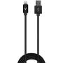 vCharged 12 FT Longest Lightning Cable Nylon Braided USB Charging Cord Compatible with iPhone & iPad (Black)