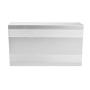 Enclosure Box,Aluminum Alloy Electronic Case,Printed Circuit Board Box,Sandblast Oxidized Silver Protective Case,68 x 145 x 250mm,Suitable for decoders, Controllers, Electronic Products