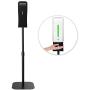 Universal Hand Sanitizer Dispenser Stand, Portable Soap Dispenser Floor Stand with Adjustble Height for School Office Hospital Lobby