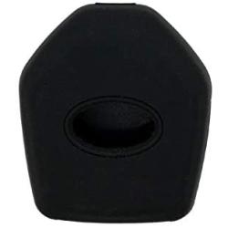 SEGADEN Silicone Cover Protector Case Holder Skin Jacket Compatible with SUBARU 3 Button Remote Key Fob CV4253 Black
