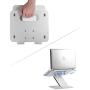 SKYZONAL Aluminum Notebook Desktop Stand Height Adjustable Laptop Stand for Computer PC Notebook MacBook Ipad