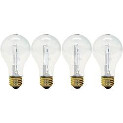 GE Lighting Crystal Clear 72-Watt, (100-watt replacement) 1490-Lumen A19 Light Bulb with Medium Base, (72W, 1490-Lumen)